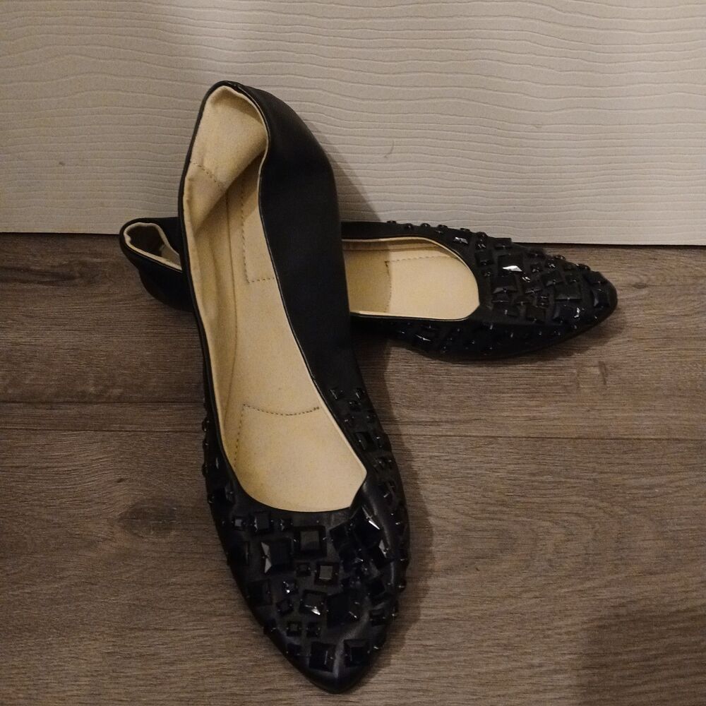 Lane-bryant Women's Black Ballet-shoes